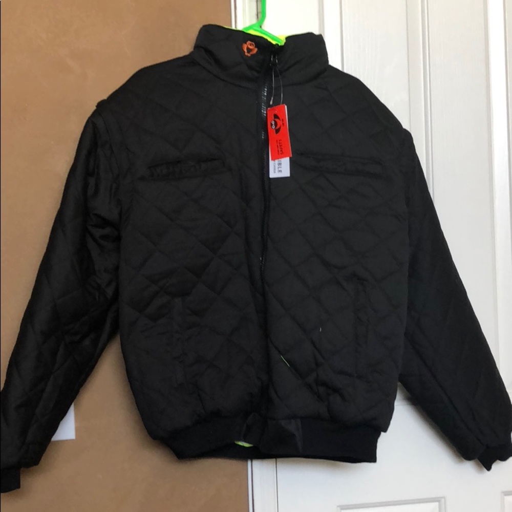 Reversible Work Coat